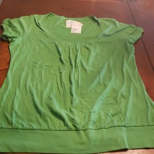 H&M women's  green  Tunic  Nwt xl